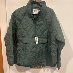 Alpine Design Forest Green Light Puffer Jacket